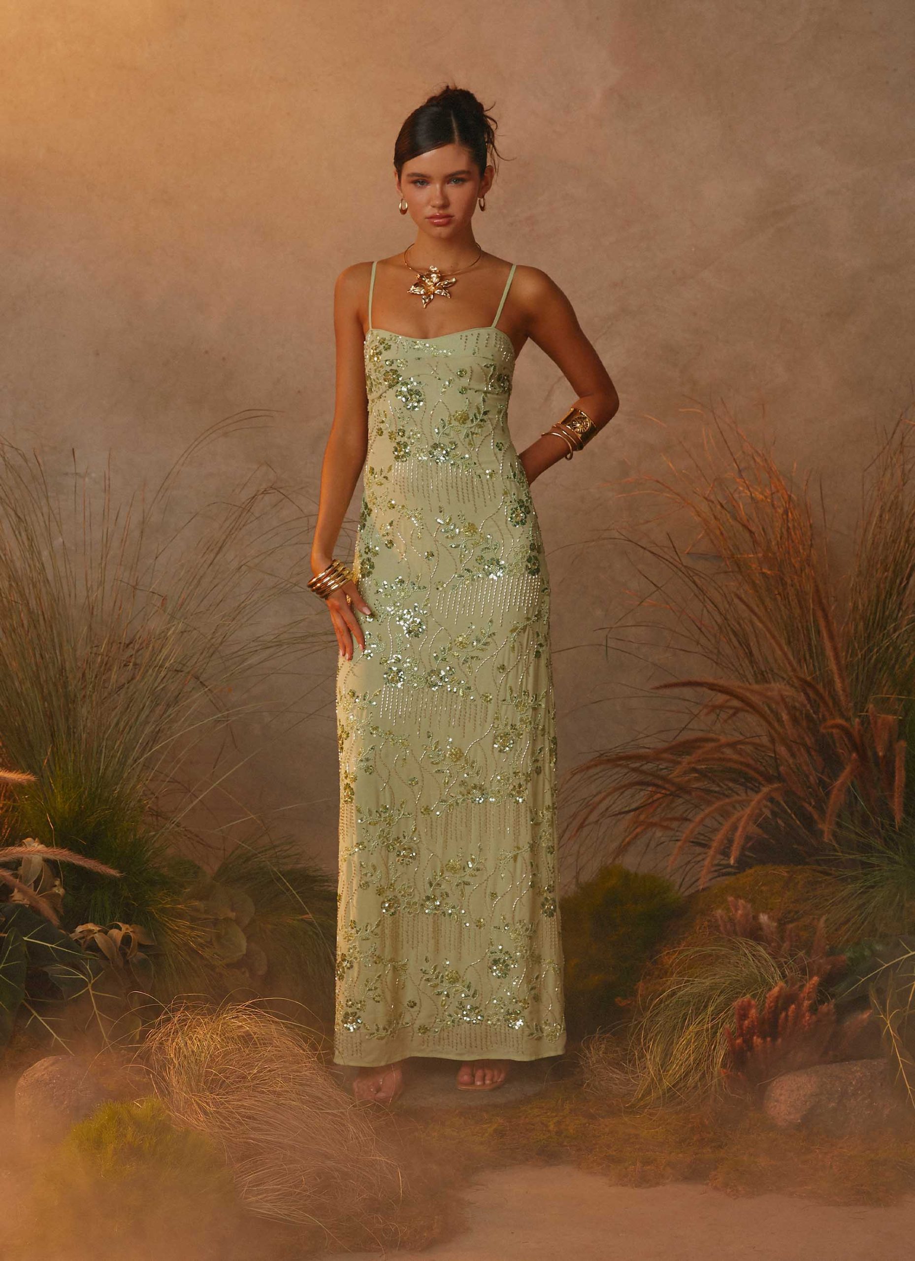 CelandineBeadedMaxidressLime8Peppermayo