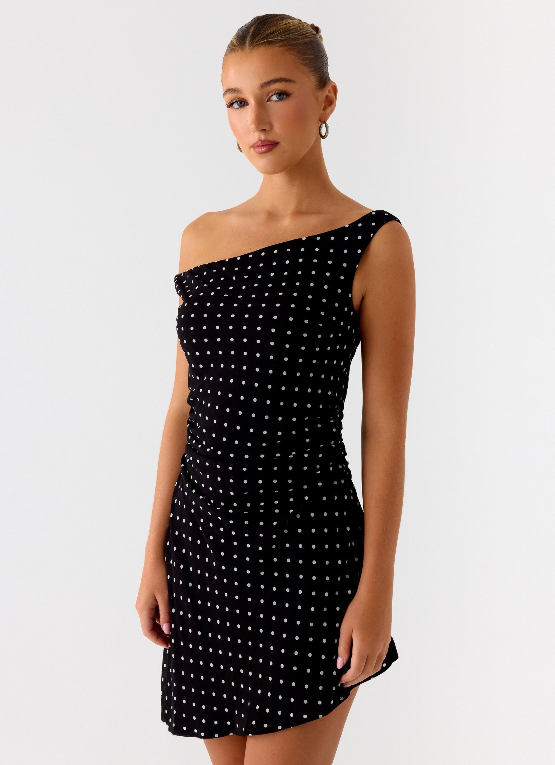 DelusionalMiniDressBlackPolkaDot4Peppermayo