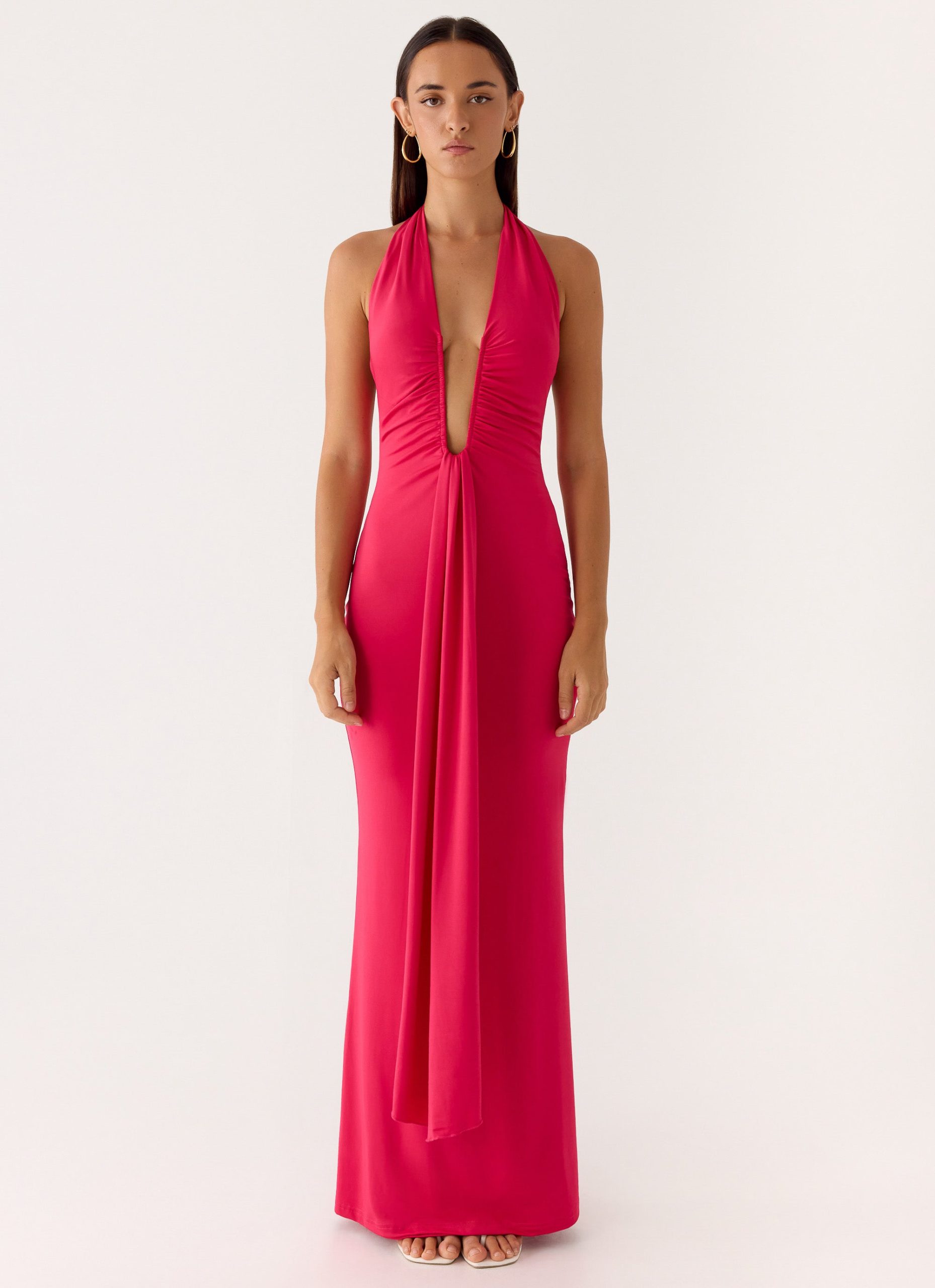 EmilianaMaxiDressRedMagenta1