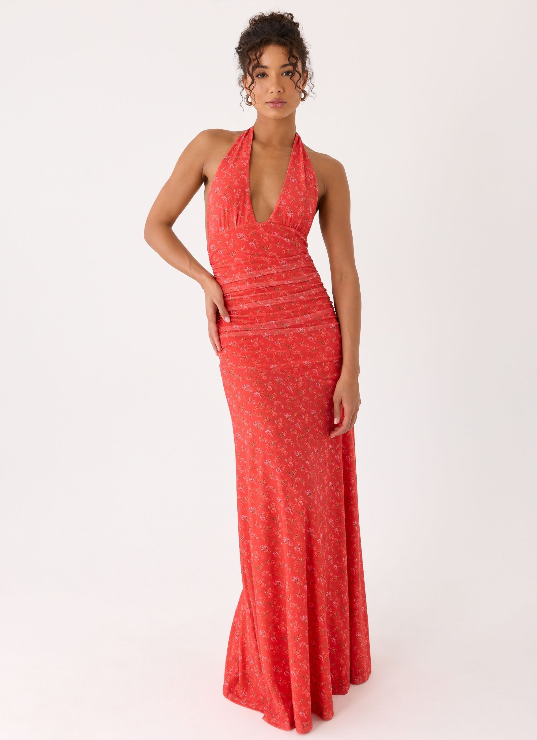 EsmeMaxiDressMagentaRed4