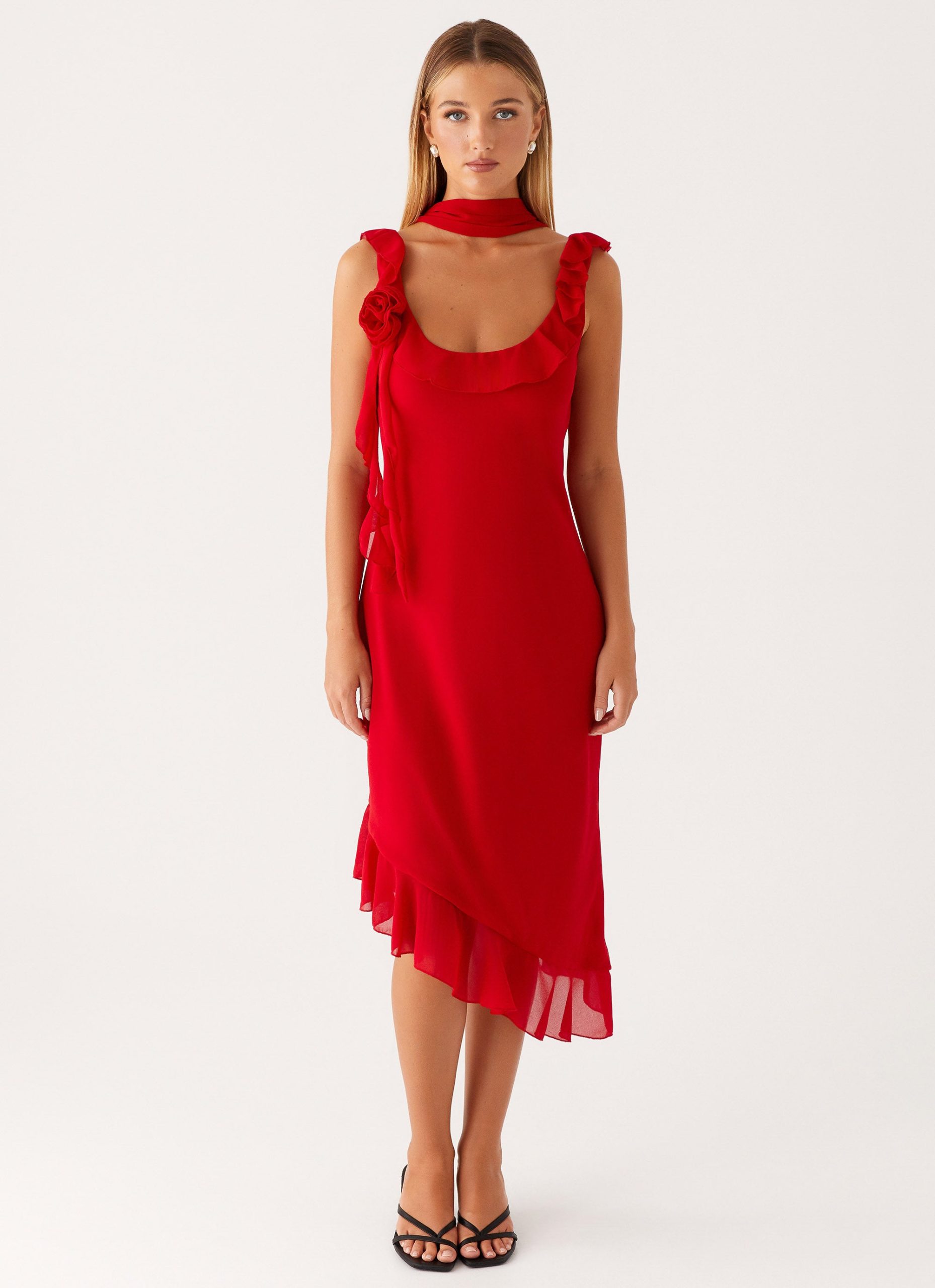 Fariday-Midi-Dress-Red-1-Peppermayojpg