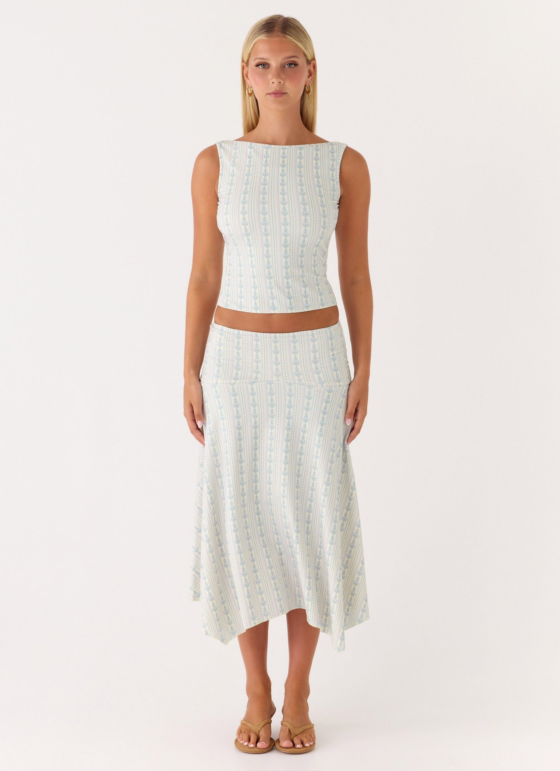 KattaMidiSkirtVintageStripe1