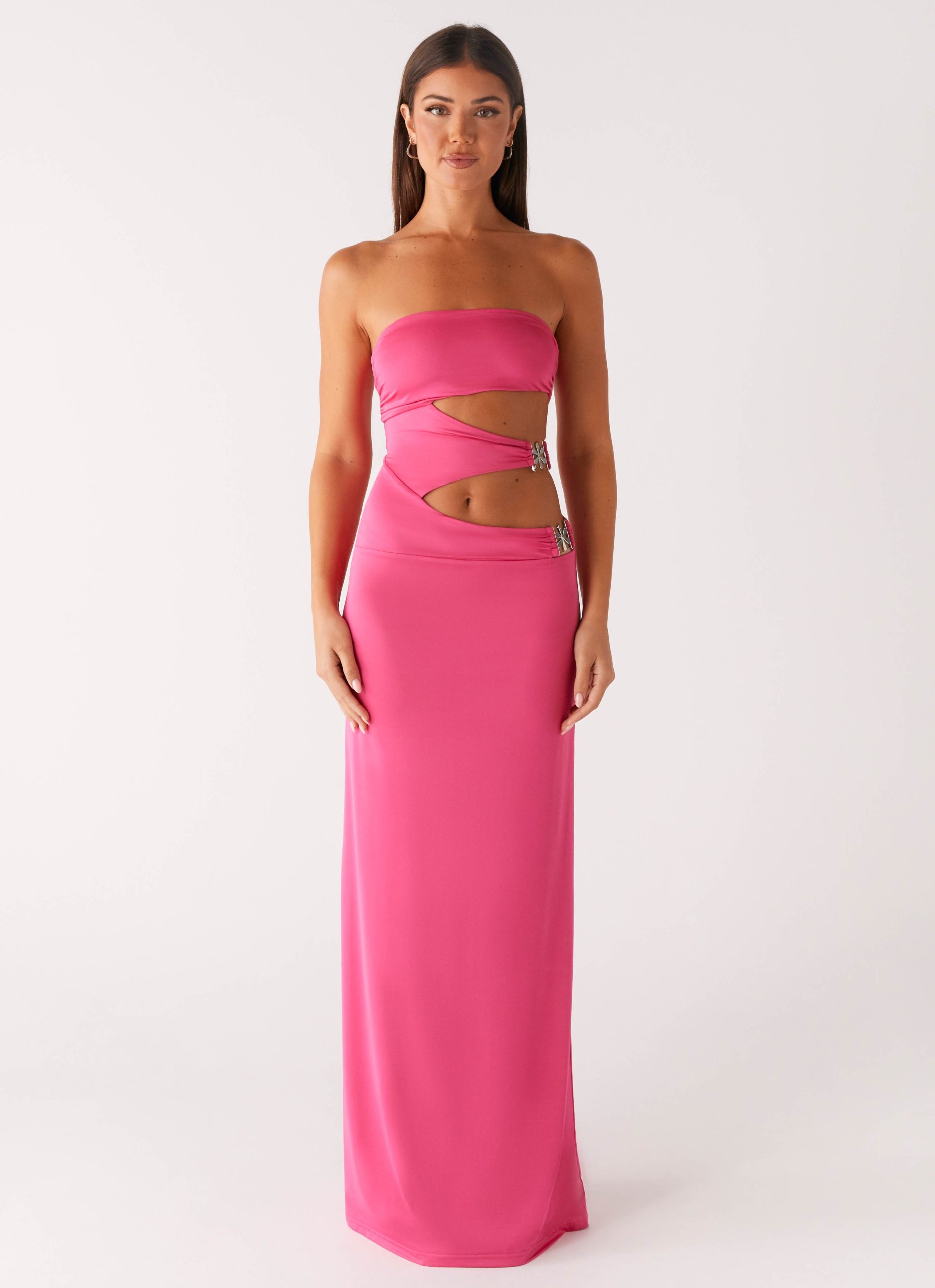 MontegoMaxiDressPink1Peppermayo
