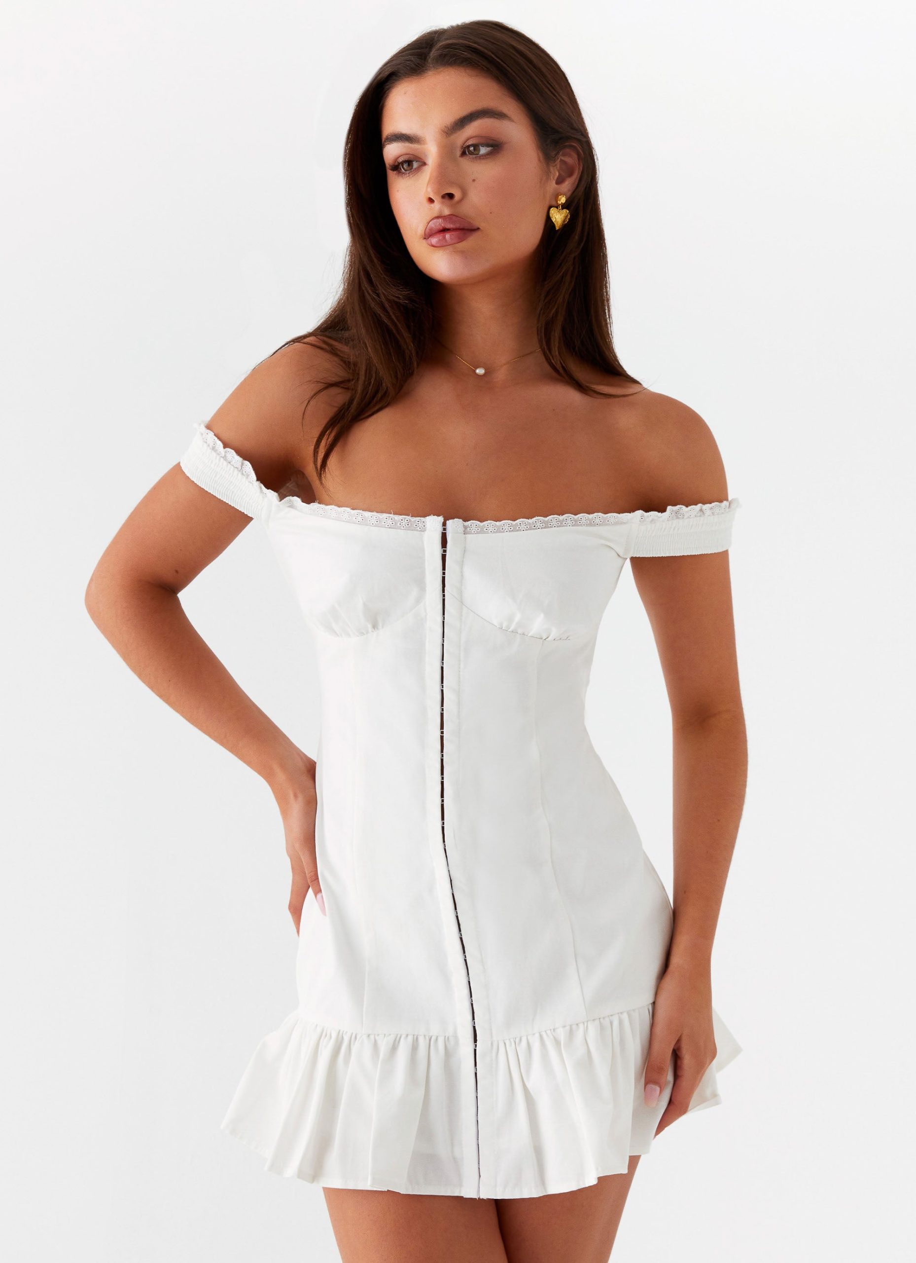 Odessa_Frill_Mini_Dress_White_6jpg
