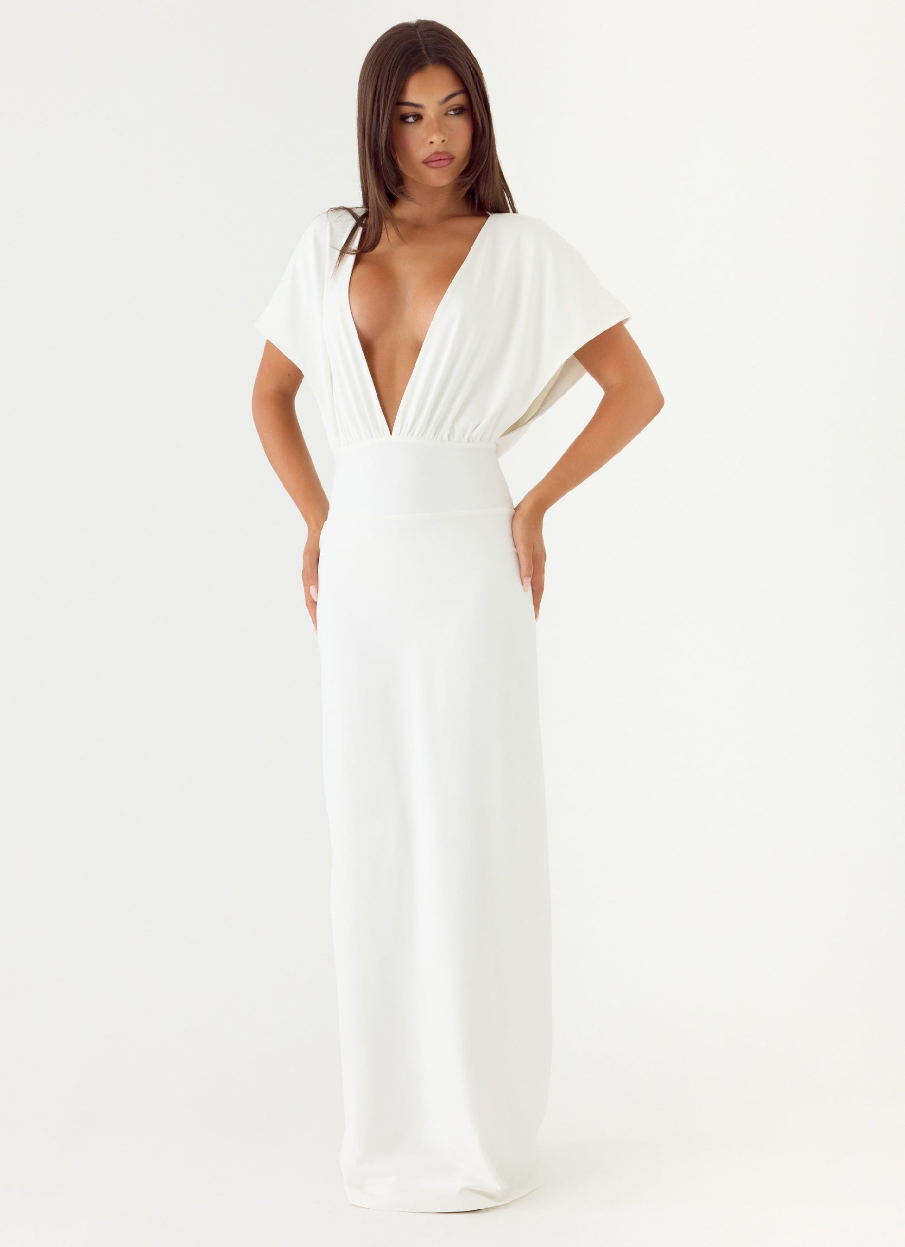 RareBehaviourMaxiDressWhite5