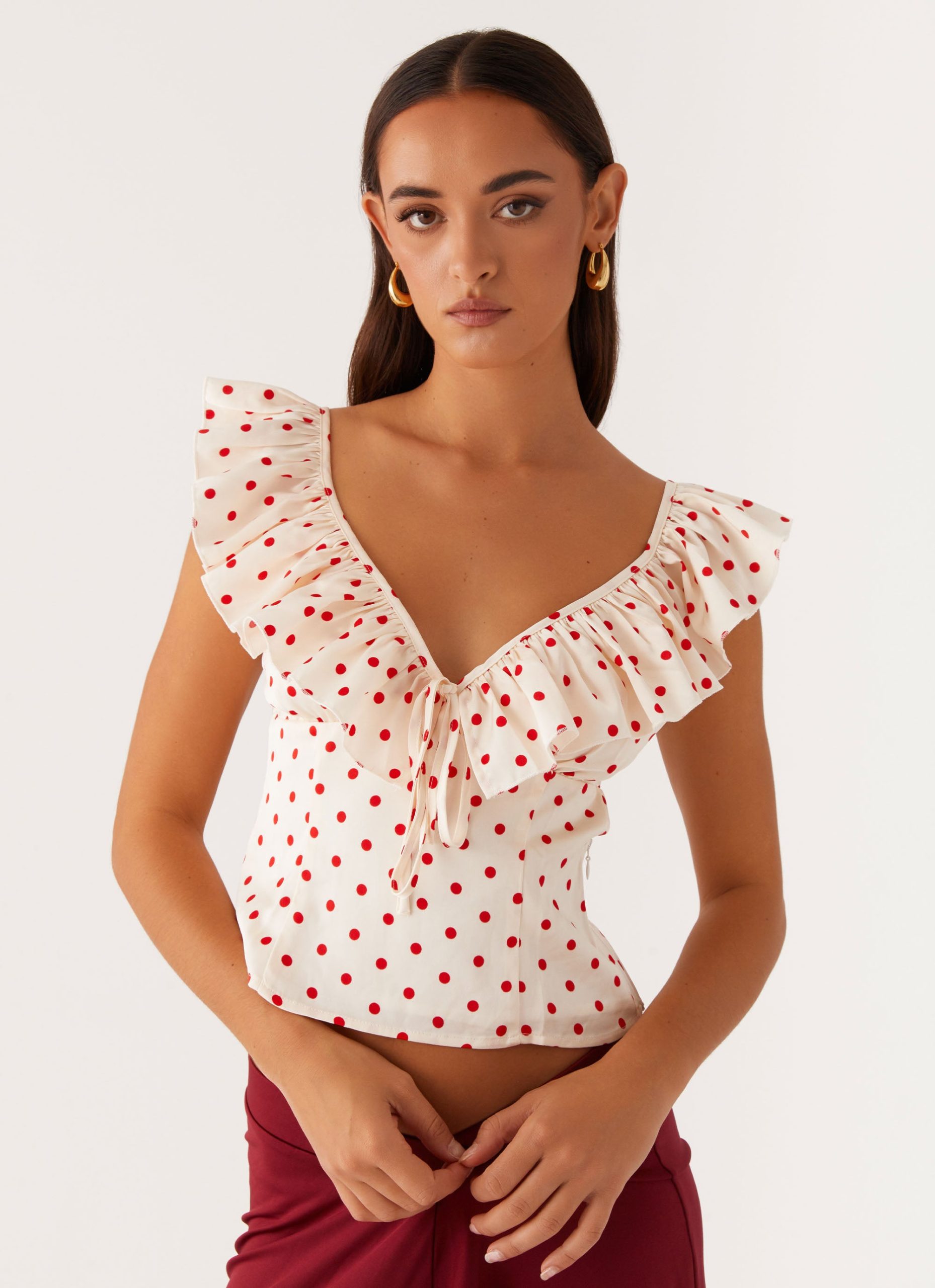 Regan_Ruffle_Top_Red_Polka_Dot_5_Peppermayojpg