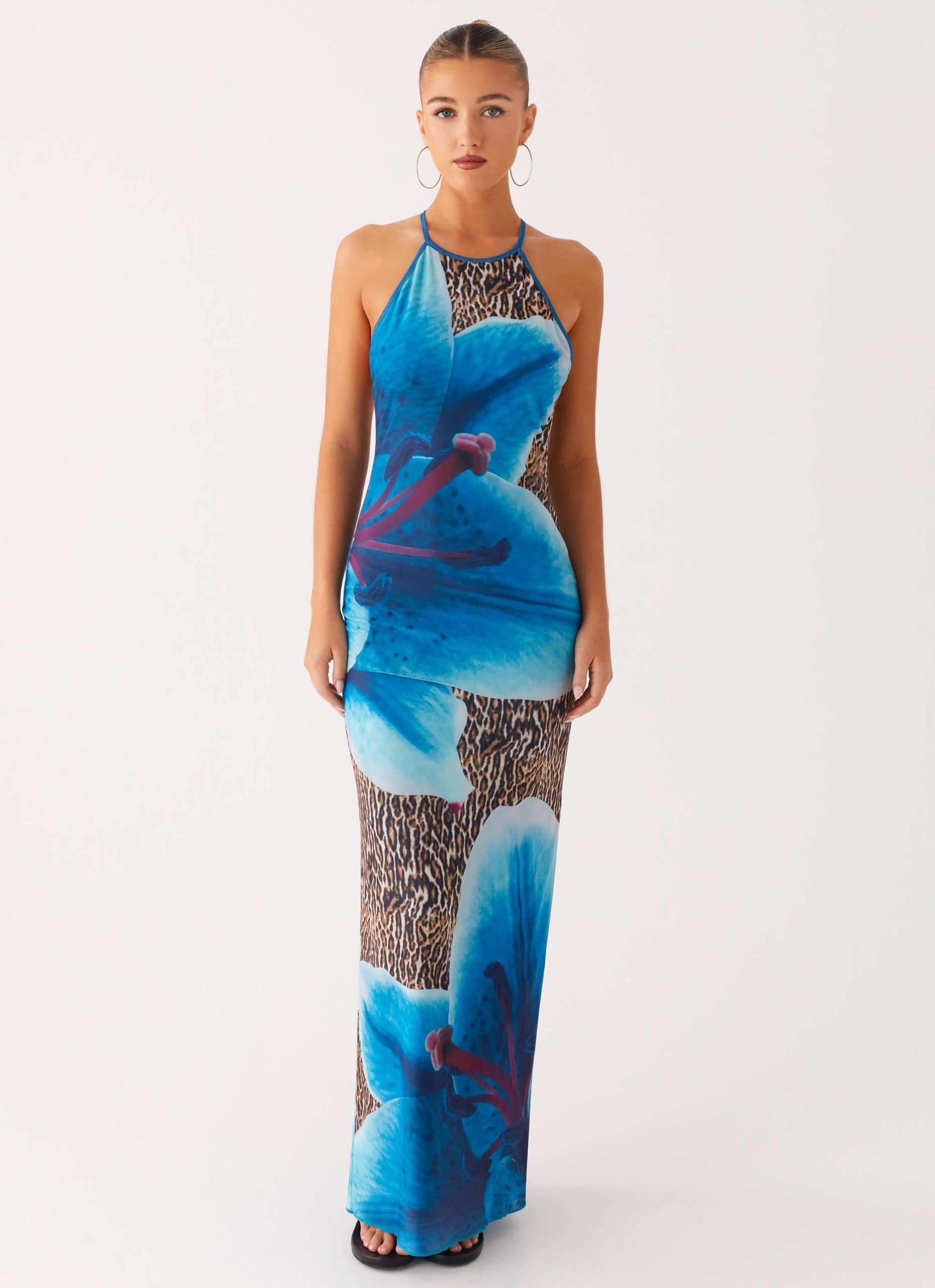 SandySirenMaxiDressCheetahFloral1Peppermayo