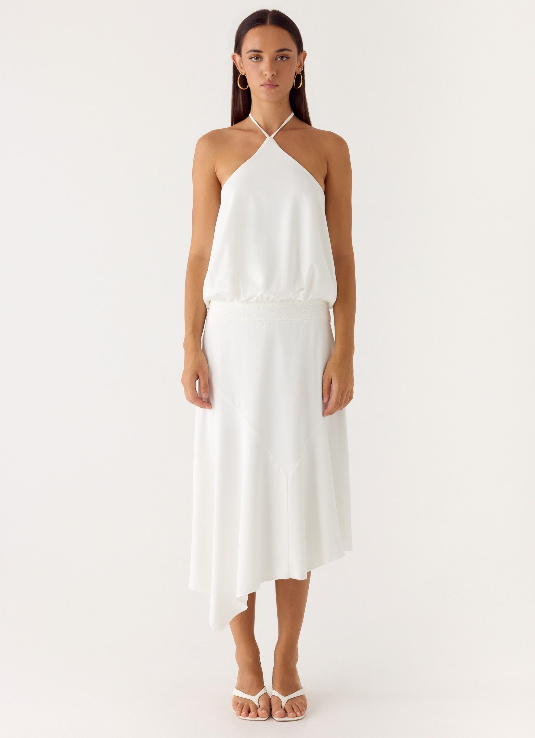 ToTheGirlsMidiDressWhite1